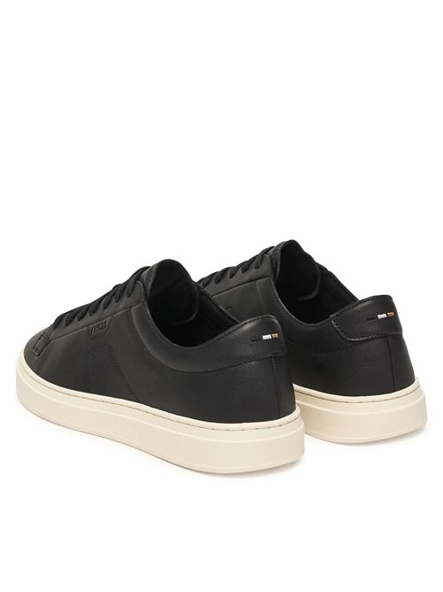Sneakers low-top in pelle martellata con logo goffrato BOSS | KIERAN_TENN001-50557866